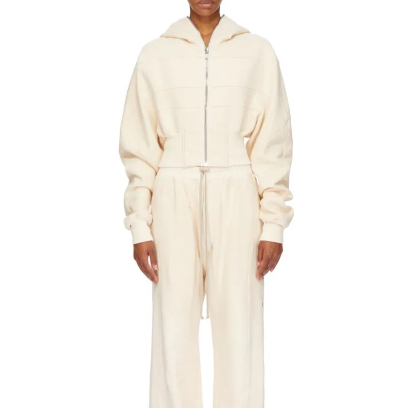 Rick Owens DRKSHDW Jersey Cropped Jacket-2