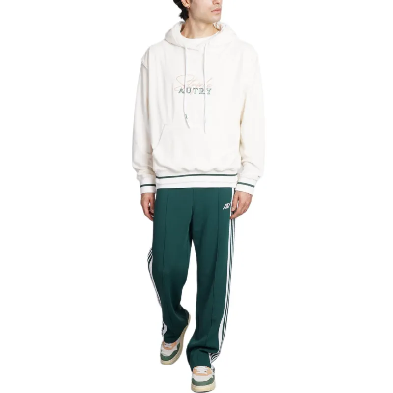 AUTRY X Jeff Staples Logo Embroidered Drawstring Hoodie-3