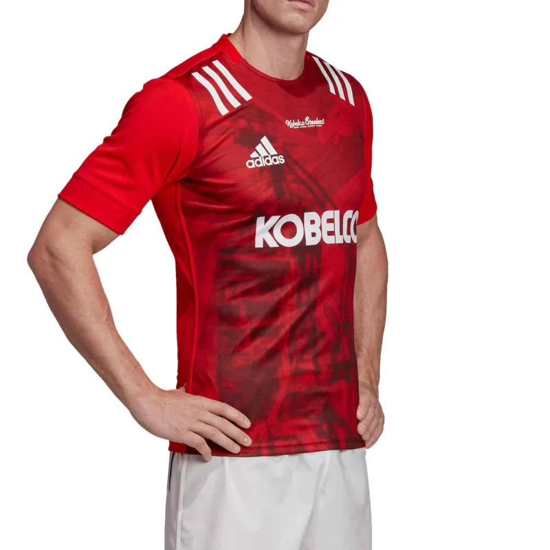 Adidas Set-in Sleeve T-Shirt Men's Red-3