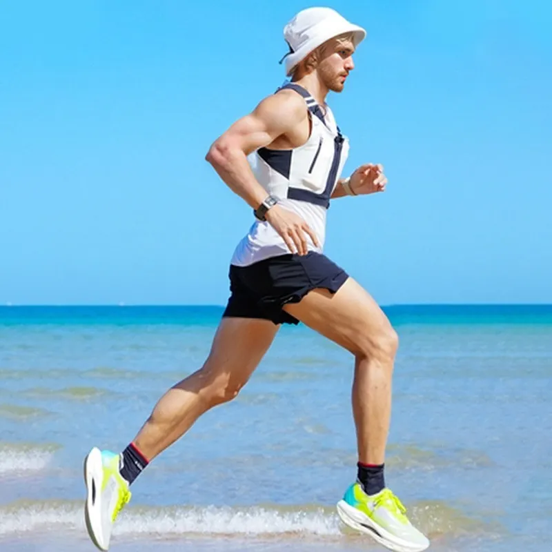 Engine Bird Low Top Ultra Critical Nitrogen Gas Base Carbon Fiber Board CPU Running Shoes Unisex Green Yellow-5