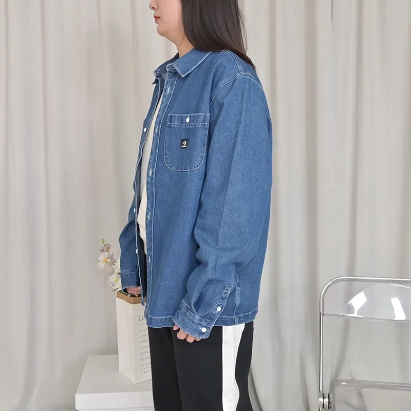 Converse FW23 Denim Jacket Men's Blue-4