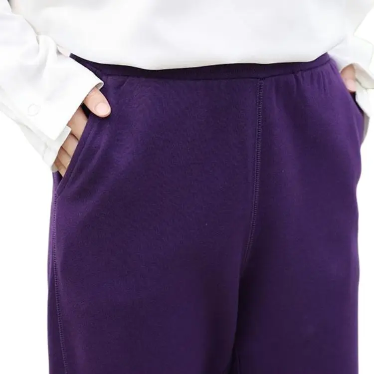 Kappa Knitted Sweatpants Women's Purple-5