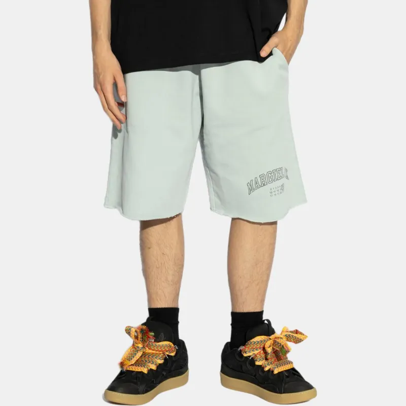 MM6 Maison Margiela Unbrushed Sweat Jersey Shorts-1