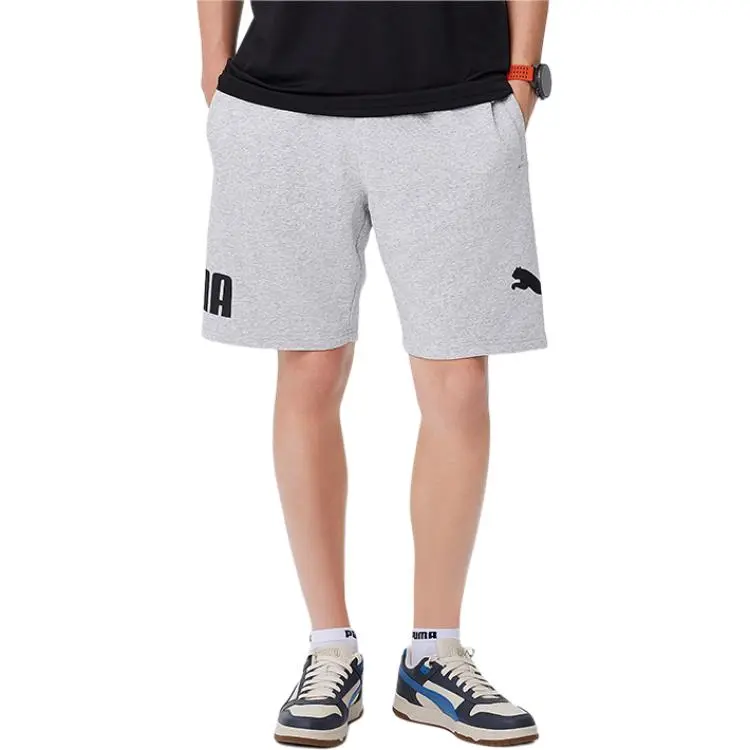 PUMA SS24 Casual Shorts Men's Light Mixed Gray-3