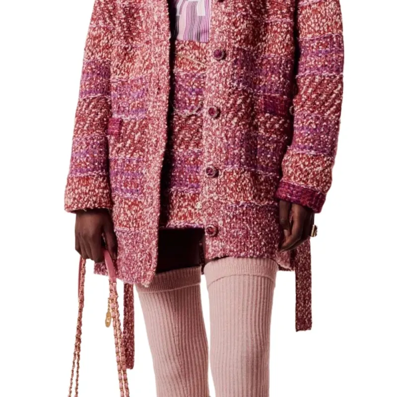 CHANEL Knitwear Women's Pink-3