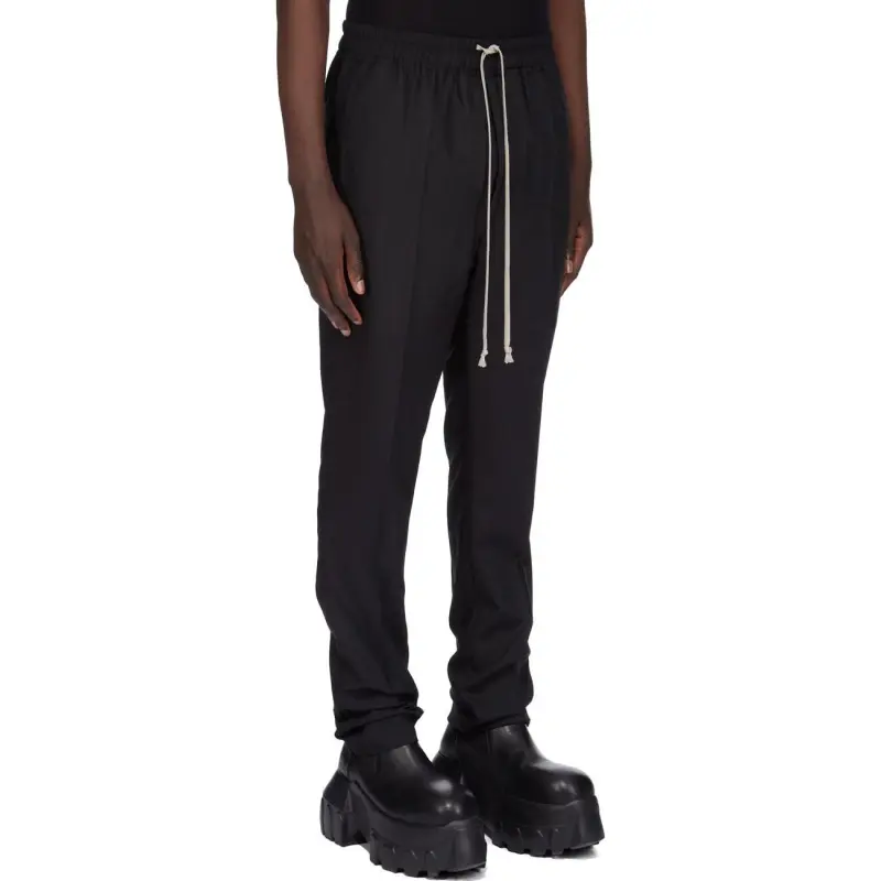 RICK OWENS Drawstring Slim Long Pants-2