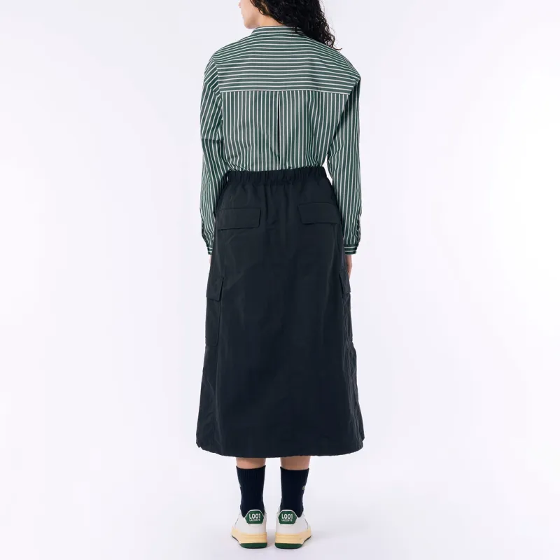 LACOSTE Casual Long Skirts Women's Black-2