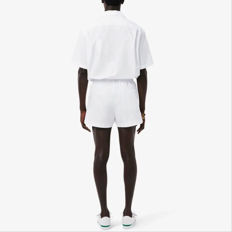 LACOSTE Poplin Track Shorts-3