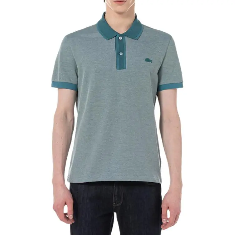 LACOSTE Polo Shirts Men Green-2