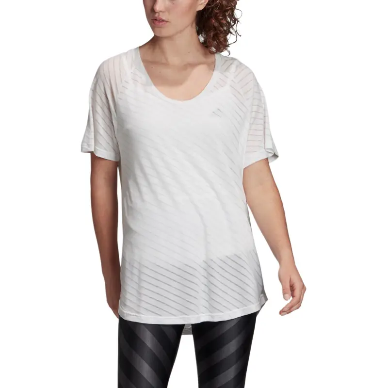 Adidas T-Shirts Women's White-2