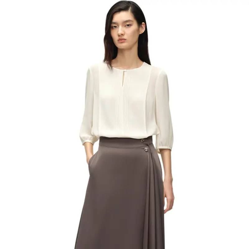 OVV Shirts Women's Ivory White-1