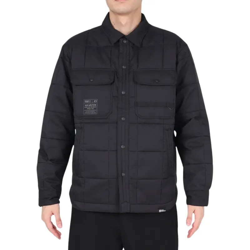 Jack Wolfskin Puffer Jacket Men's Black-2