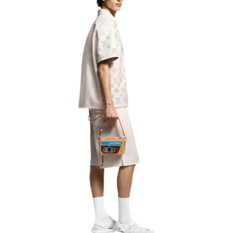 LOUIS VUITTON SS25 Spring Men's Collection Polo Shirt Men's White-2