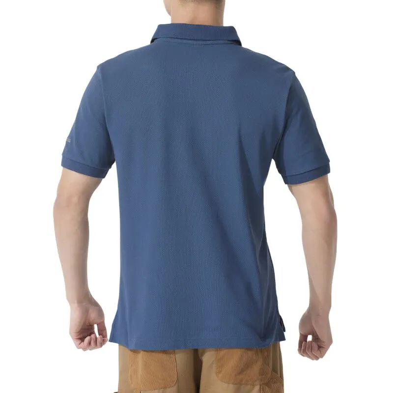 Columbia Polo Shirts Men Blue-3