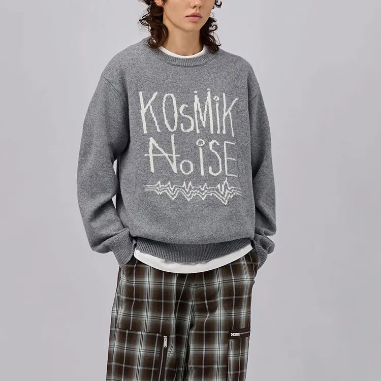 Undercover X GU Undercover Collaboration Sweaters Unisex Gray-3
