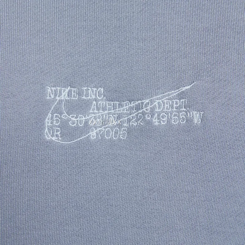 Nike SportswearClub FT OS PO HDY OPP1 Sweatshirt Men's Blue-7