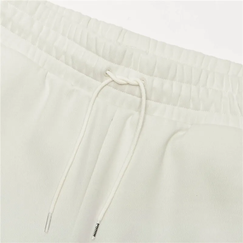 PUMA CLASSICS Knitted Sports Pants Women's Smoke Gray-3