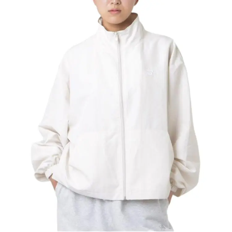 New Balance Sport Essentials Oversized Jacket Jackets Coats Women's White-3