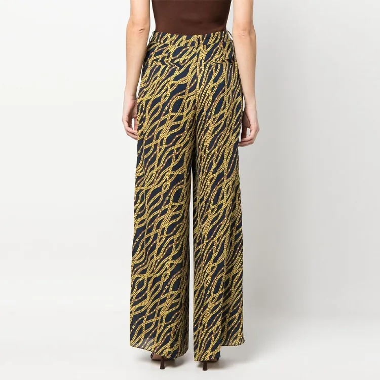 MICHAEL MICHAEL KORS Graphic Printed Wide Leg Trousers-2