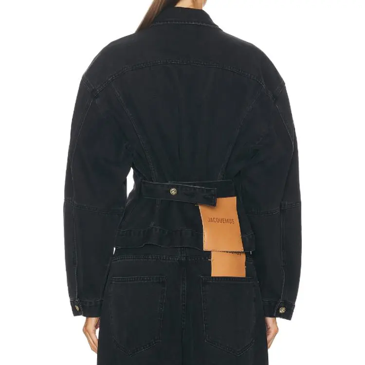 Jacquemus Long Sleeved Denim Jacket-1