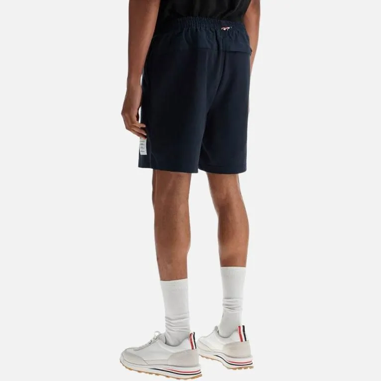 THOM BROWNE Logo Patch Track Shorts-2