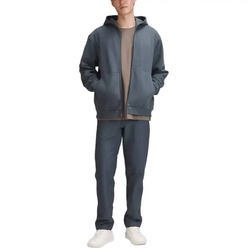 Lululemon Steady State Sweatshirt Men's Light Gray-11