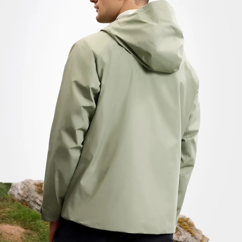 FILA Jackets Men Mang Gray Green-4