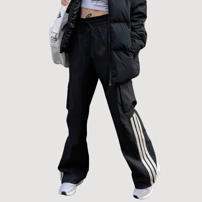 Adidas Knitted Sweatpants Women's Black-2