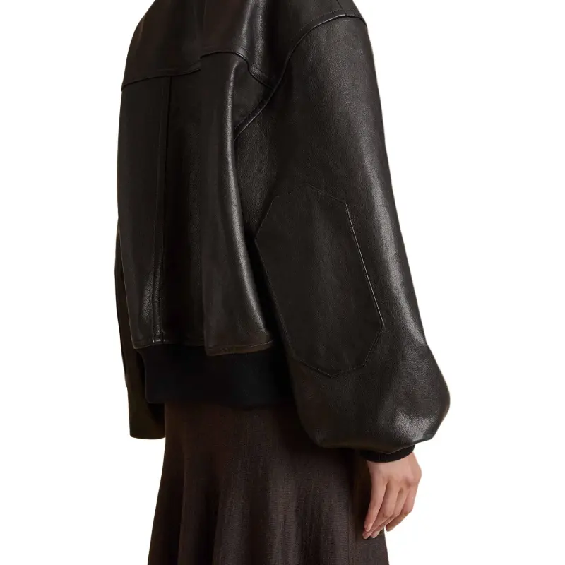 KHAITE Spence Long Sleeved Jacket-3
