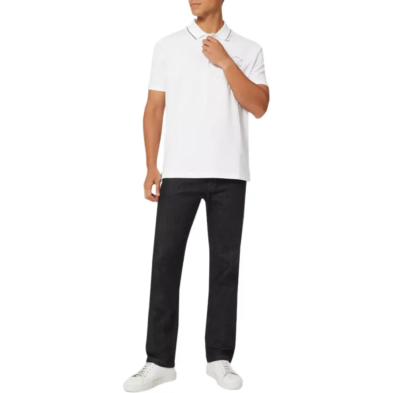 Paul & Shark Polo Shirts Men White-2