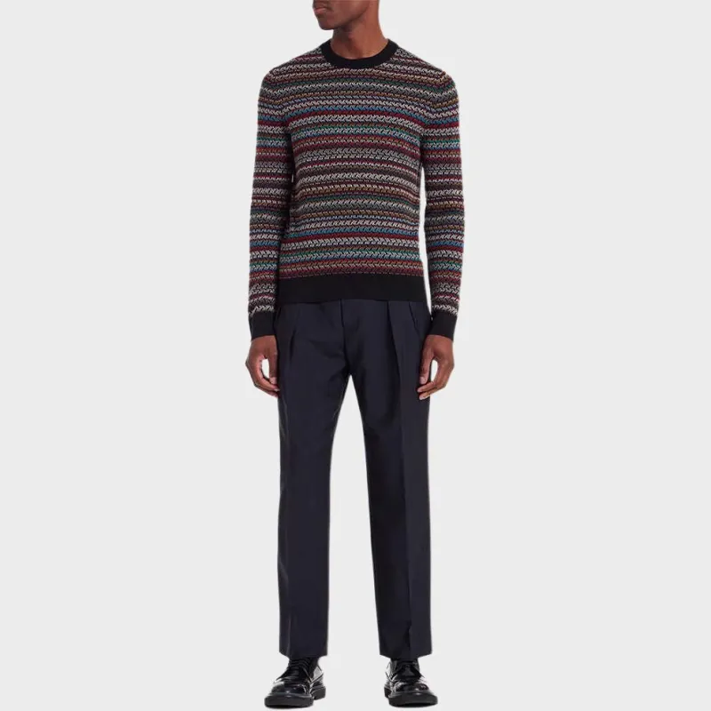 Paul Smith Pattern intarsia Knitted Jumper-3