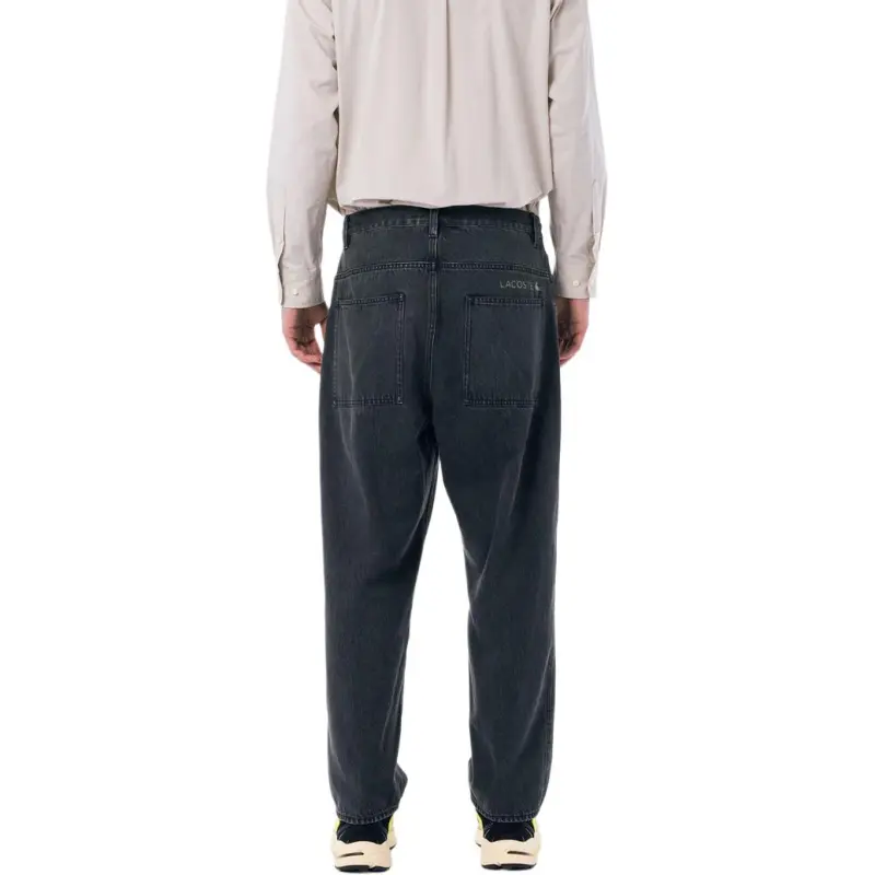 LACOSTE Jeans Men Black-4