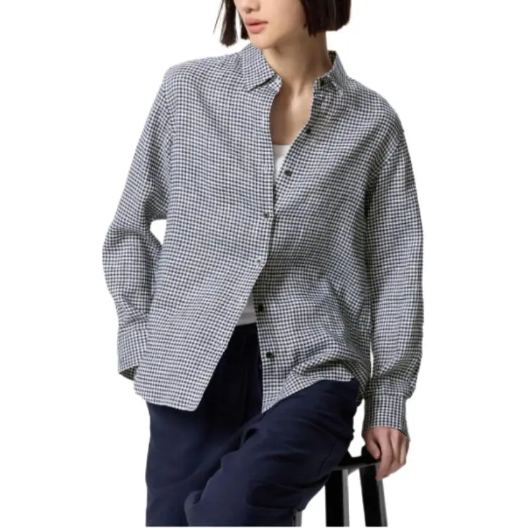 UNIQLO Shirts Women's Navy Blue-2