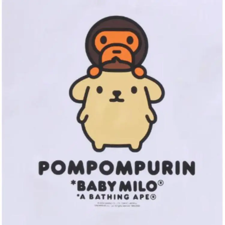 Bape X PomPompurin Baby Milo Tee-1
