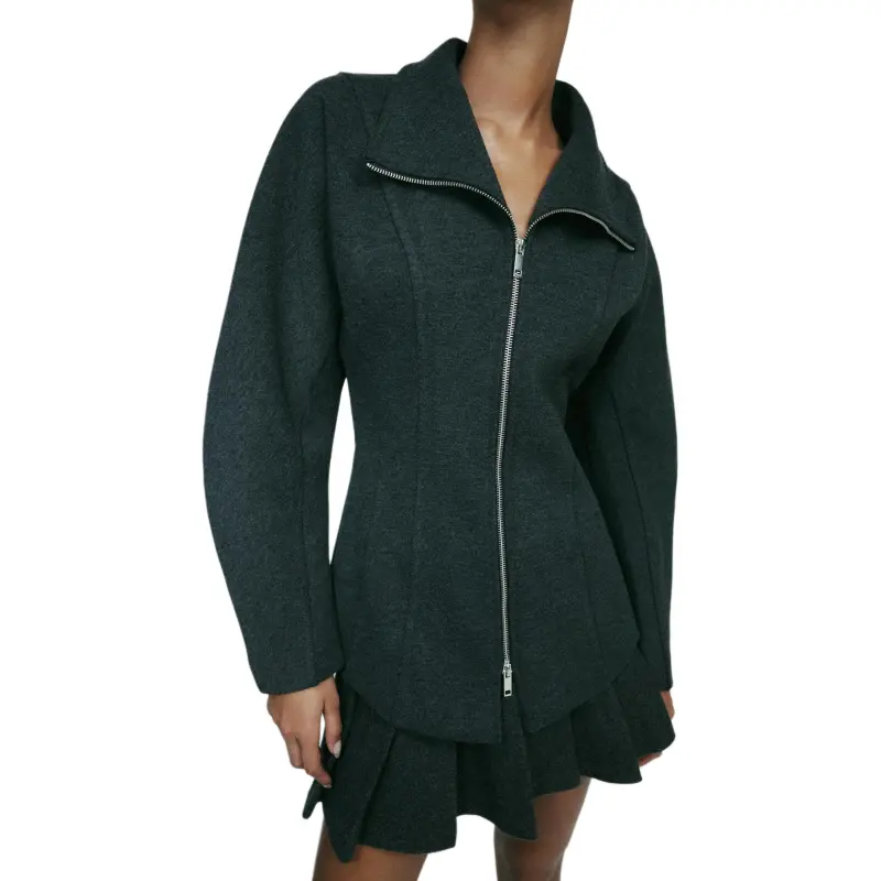 ZARA Jackets Women's Gray-4