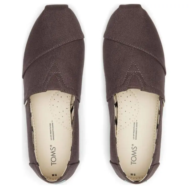 Toms Alpargata Casual Single Shoes Women's Taupe-4