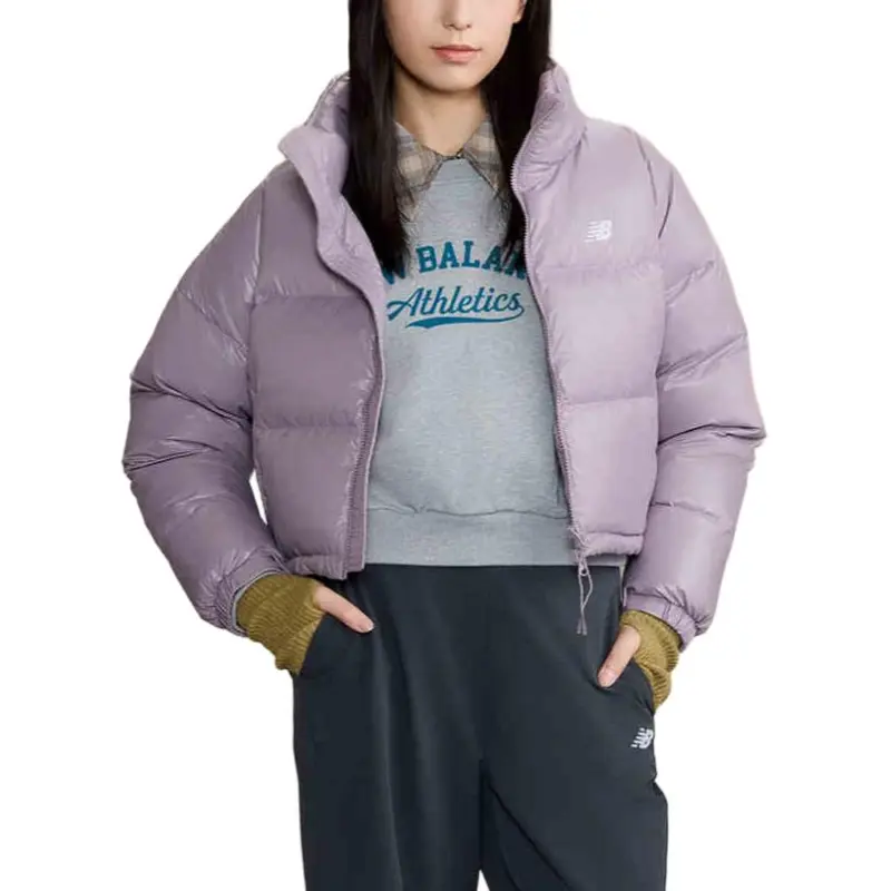 New Balance Down Jacket Women's Neon Pink-2