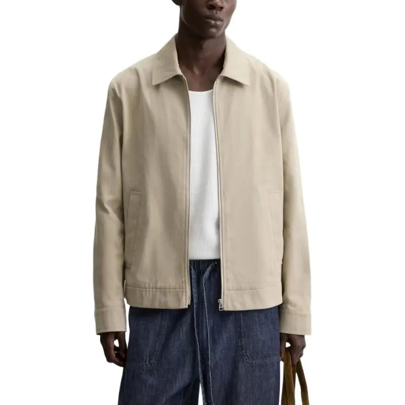 ZARA Jackets & Coats Men's Light Beige-5