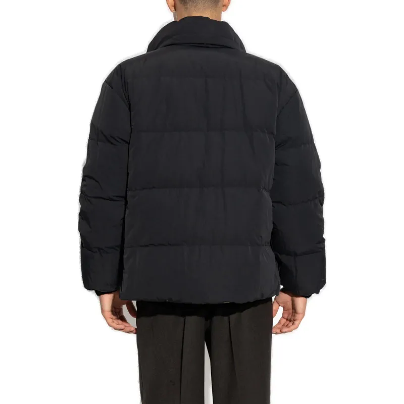 Burberry Checked Zip Up Reversible Padded Jacket-3