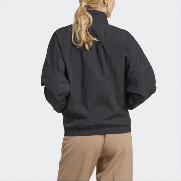 Adidas Crinkle effect Zip up Jacket-2