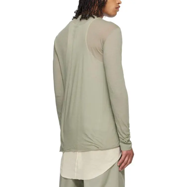 RICK OWENS Long Sleeved Crewneck T Shirt-1