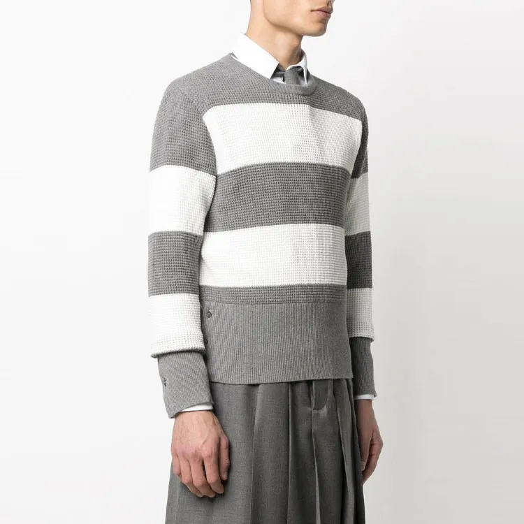 THOM BROWNE· SS21 Sweater Men's White-1