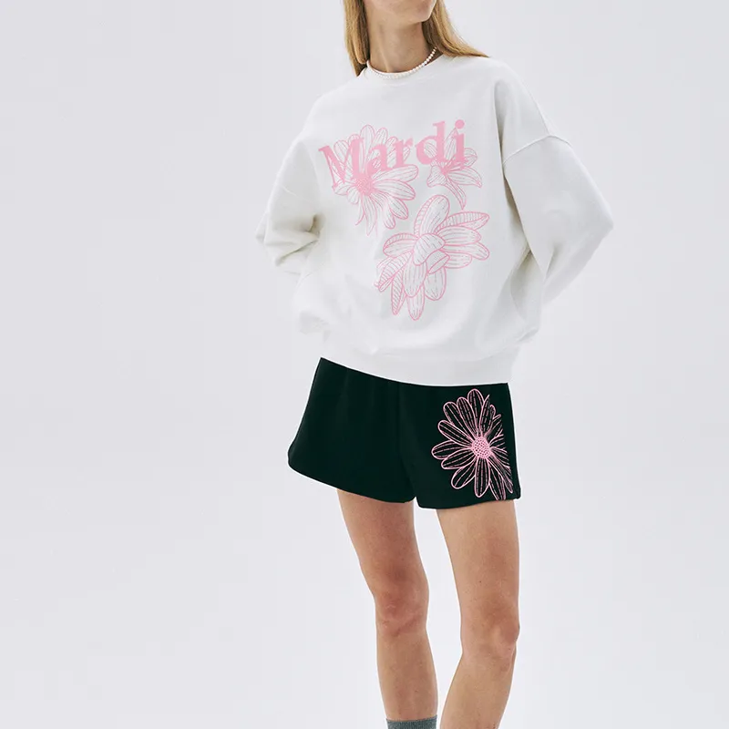 MARDI MERCREDI Logo print Sweatshirt-6