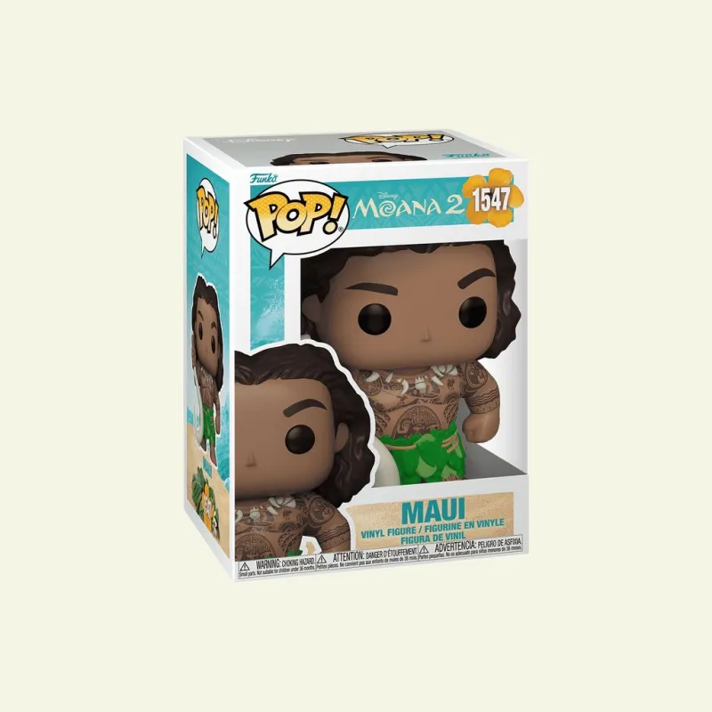 Funko Ocean Encounter 2 Maui Holding Fishing Hook Chibi Figures-3