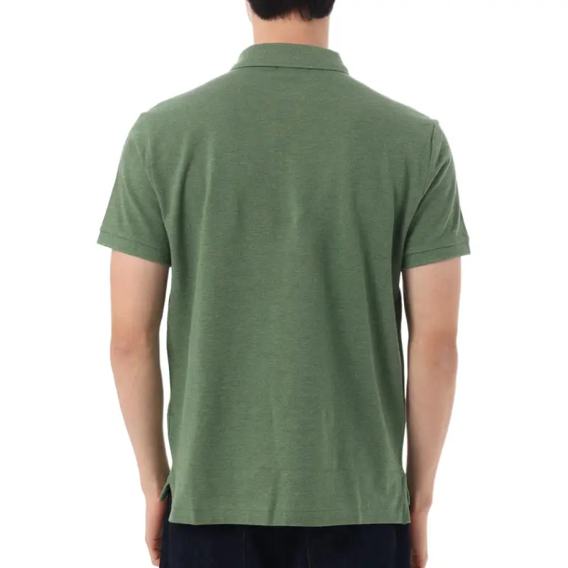 Polo Ralph Lauren Logo Embroidered Straight Hem Polo Shirt-1