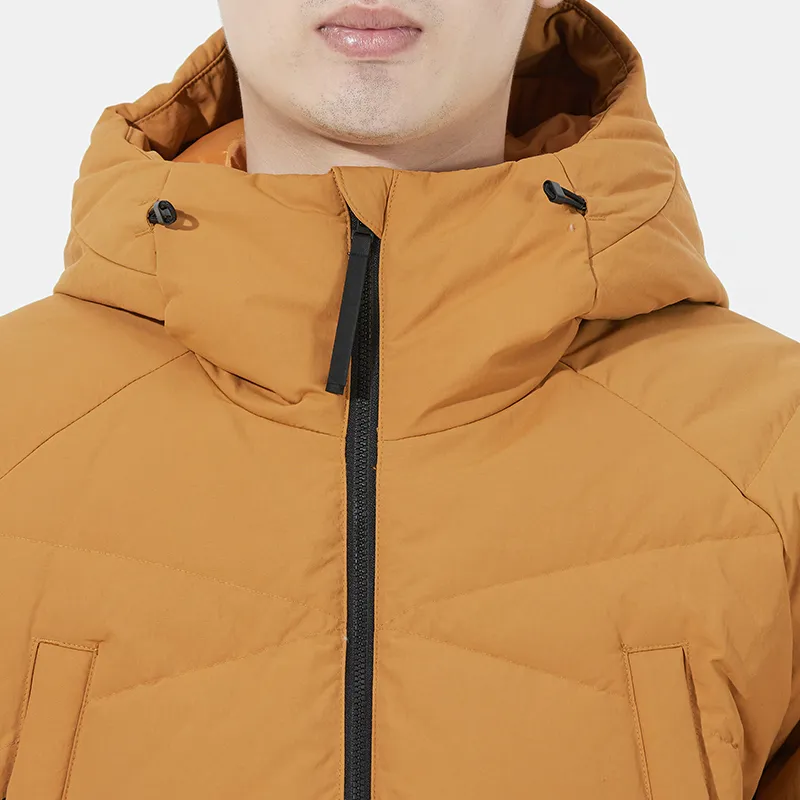 Adidas Down Jackets Men Ginger Yellow-2