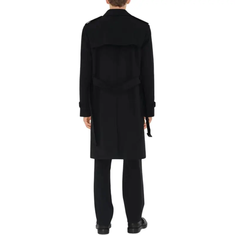 Burberry Gabardine Trench Coat-2