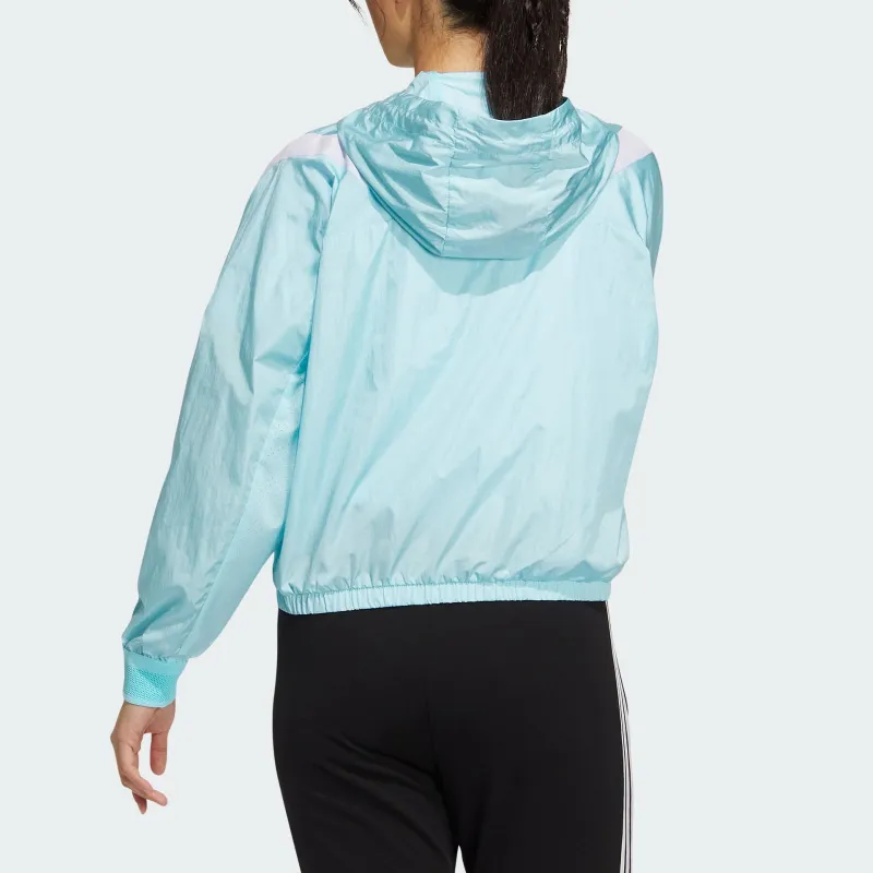 Adidas UST WINDBREAKER Jackets Coats Women's Sea Blue/White-3