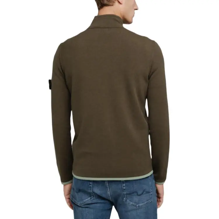 STONE ISLAND Compass motif Zip up Sweatshirt-6