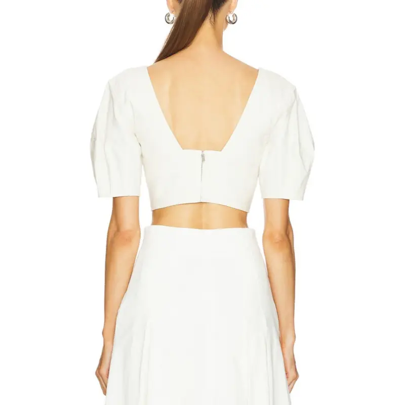 A.L.C. Crop Tops Women's White-0